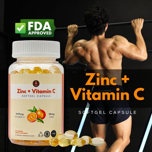 Zinc + Vitamin C Supplement | Boost Immunity & Wellness | Best in the Philippines